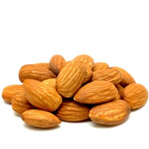 raw almond nuts